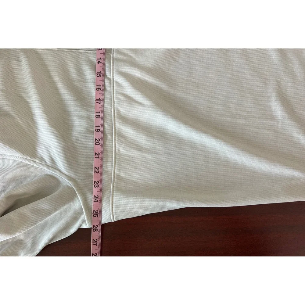 NWT Under Armour UA Drive SweaterFleece HZ 2XL Off White Half Zip Golf Pullover